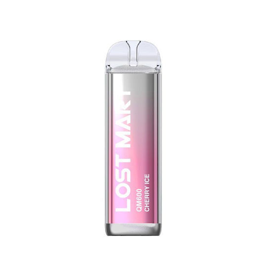 Lost Mary Einweg-E-Zigarette 600 Einweg-E-Zigaretten Cherry Ice 2ml 20mg Rosa