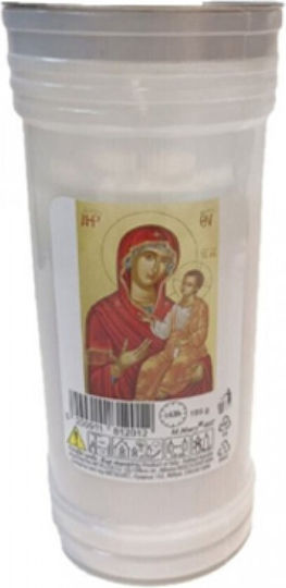 Tpster Tribut-Kerze aus Kunststoff 4-Tage T40-14-Weiß