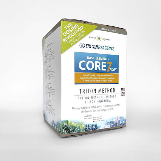 Triton Core7 Flex Base Elements Bulk 4x4l Βελτιωτικό Νερού Ενυδρείου 16ml 0.8kg