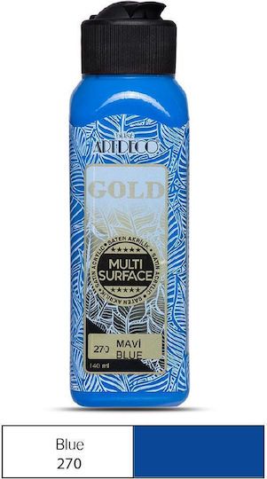 Art & Hobby Ακρυλικό Χρώμα Ζωγραφικής Blue 270 140ml