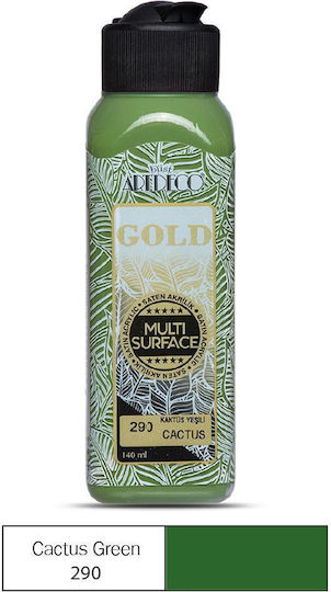 Art & Hobby Acrylic Paint Set Cactus Green 290 140ml 1pcs