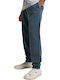 Sweatpants with Elastic Navy Blue