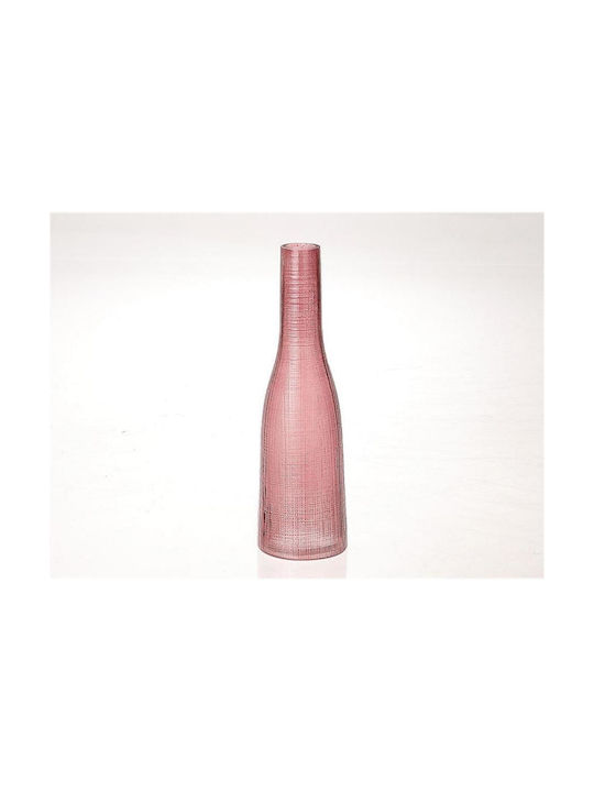 Atmosphera Vază Decorativă Sticlă Violet 11.5x41.5cm 1buc