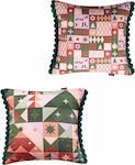 Kentia Christmas Decorative Square Pillowcase M...
