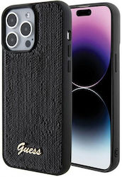 Guess Script Logo Back Cover Black (iPhone 15 Pro MaxApple iPhone 15 Pro Max)