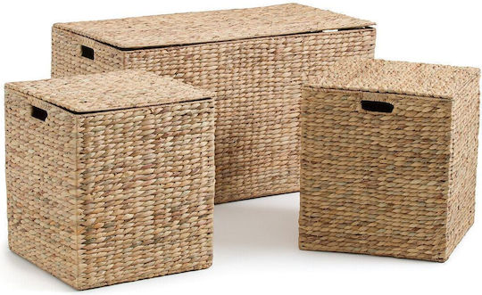 La Redoute Interieurs Dekorative Truhe Hölzernes Beige 44x44cm