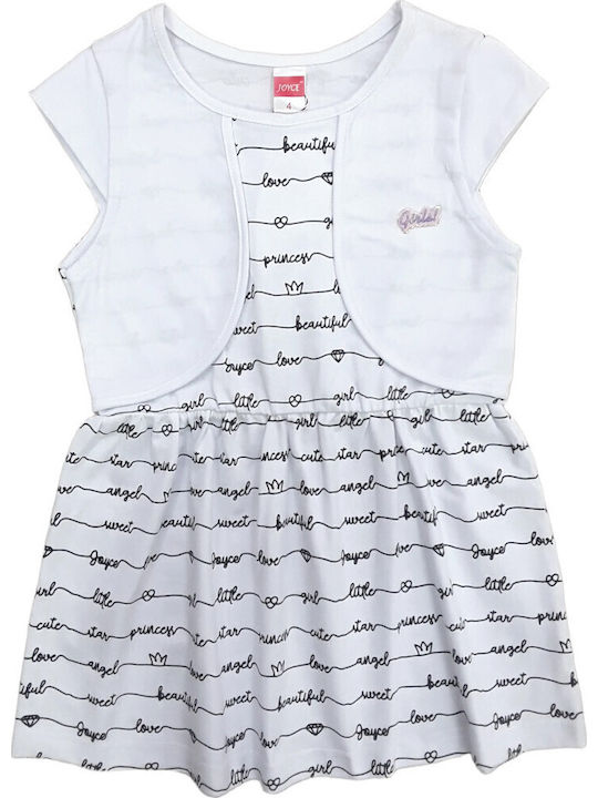 Joyce Kinderkleid Little Angel Weiß