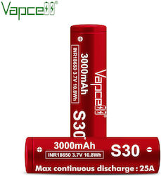 Vapcell S30 18650 3000mAh 3.7V 1 бр Vapcell S30 18650 3000mAh 3.7V 1 бр
