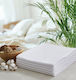 Getcozy Home Hotel Sheet White Queen Size 240x270cm 1pcs