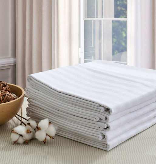 Getcozy Home Hotel Sheet White King Size 265x280cm 1pcs