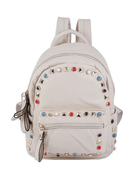 V-store Women's Backpack Beige