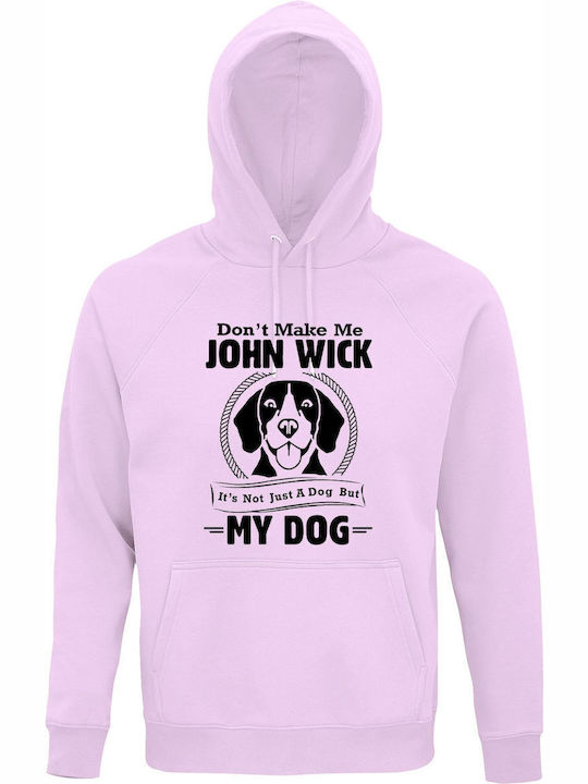 Dont Make Me John Wick My Dog Φούτερ με Κουκούλ...