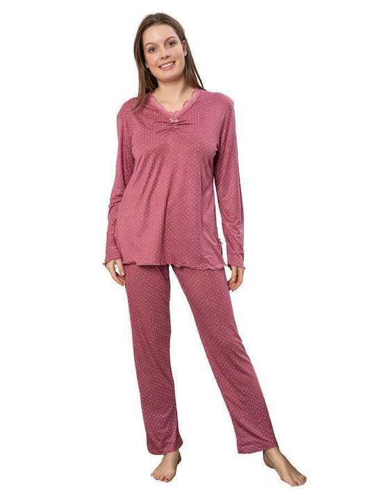 Baki Set Pijamale pentru Femei Roz