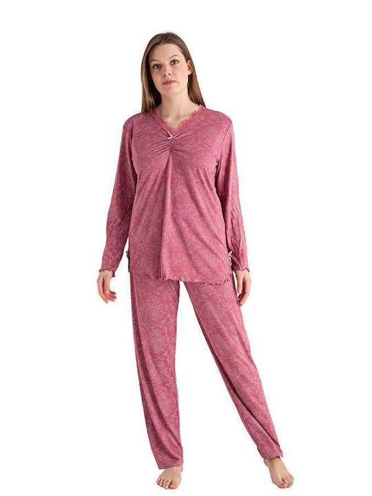 Baki Set Pijamale pentru Femei Roz
