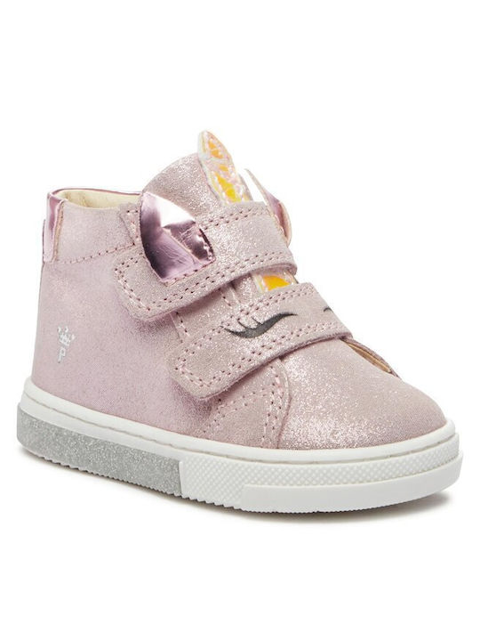 Primigi Kids Leather Boots Pink