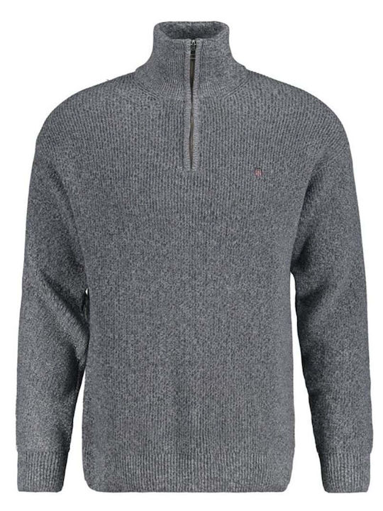 Gant Herren Langarm-Pullover Gray