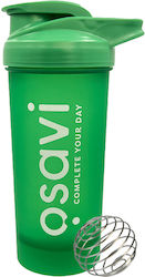 Osavi Plastic Protein Shaker 700ml Green
