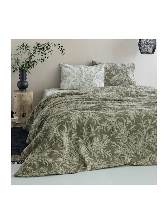 Palamaiki Fl6216 Single Cotton Duvet Cover Set with Pillowcases 170x250