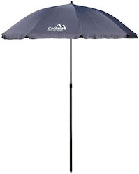 Cattara Strandsonnenschirm 1.8m Grauer Cattara Strandsonnenschirm 1.8m Grauer