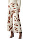 Women's Fabric Trousers Brown