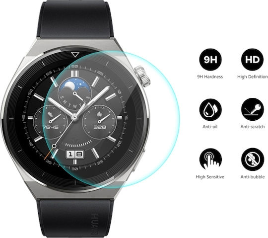 0.2mm 9h Tempered Glass pentru Huawei Watch GT 3 Pro 46mm - Ceas Huawei GT 3 Pro 46mm 1buc SYA001838203