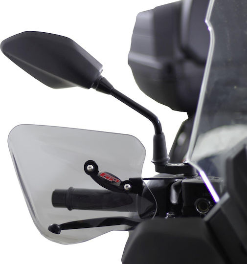 Yamaha Motorcycle Protective Hand Guards in Transparent Colour