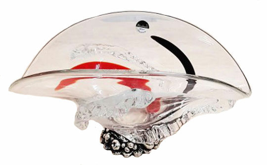 Decorative Bowl Multicolour 31.5x21x16cm