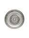 Savvas Design Bol Decorativ Argint Argintiu 18x18x4cm 1buc