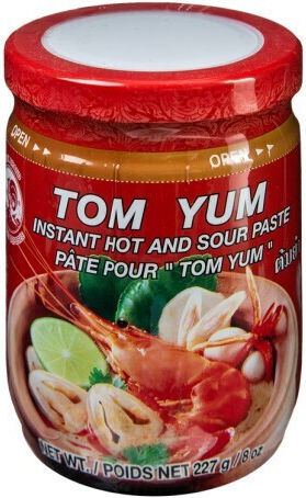 Cock Brand Cock Instant Ηot Sour Tom Yum Paste Σάλτσα Μαγειρικής 227gr