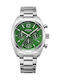 Avenger Men's Watch 40mm Chronograph Battery with Metal Bracelet Silver