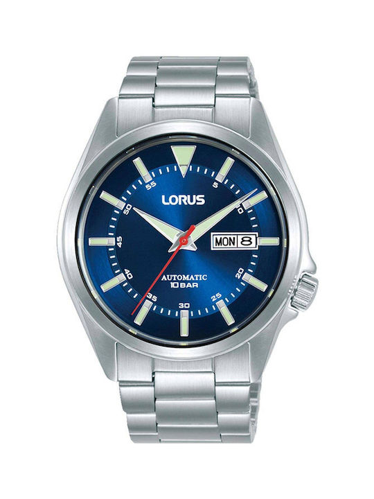 Lorus Watch Automatic with Silver Metal Bracelet