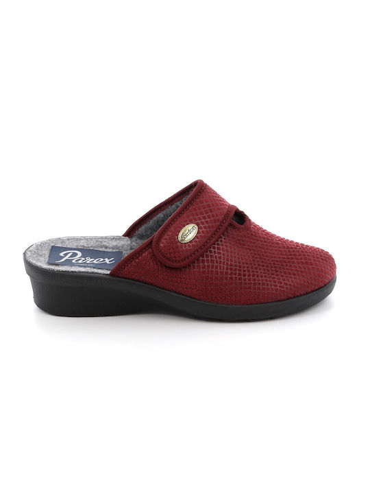 Parex Women's Slippers Burgundy