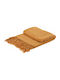 Zaros Ριχτάρι Πολυθρόνας Chenille 130x160εκ. Χρώμα: Ώχρας