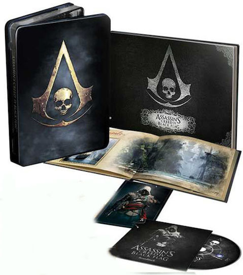 Assassin's Creed IV: Black Flag (Skull Edition) XBOX 360 Игра (Употребявано)