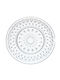 La Rochere Lyonnais 628301 Plate Shallow Glass Transparent with Diameter 21cm