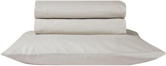 Kentia Essential Διπλό 140x200+35εκ. με Λάστιχο 26 Ecru