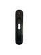Finetto Türgriff mit Schlüsselloch Schwarz 102-1139#BLACK