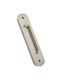 Finetto Χούφτα Πόρτας χωρίς Οπή Inox 213-1139##BSN#