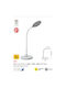 Spot Light LED Lumină de Birou cu Braț Flexibil în Culoarea Alb