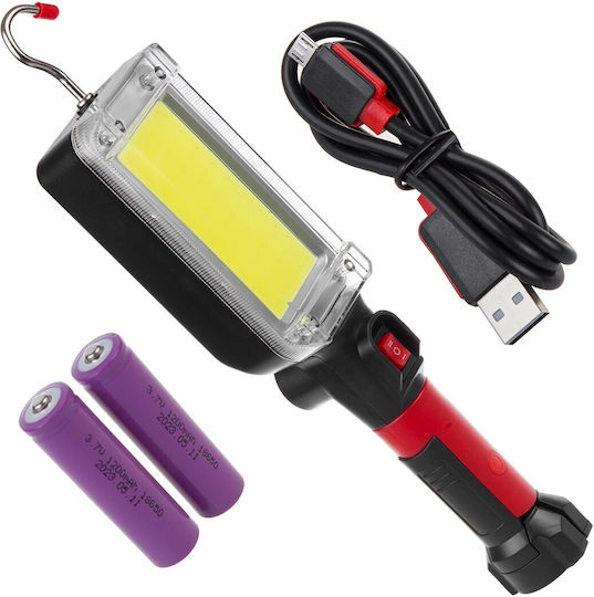 Maclean Energy Battery Workshop Light LED with Brightness up to 700lm