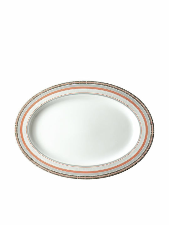 Van Kottler Serving Platter Oval made of Porcelain White