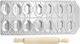 Imperia Holz Nudelholz Set mit Backform 32cm Ø14cm 1pcs