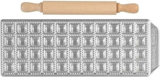 Imperia Metall Nudelholz Set mit Backform 28.5cm Ø10.5cm 1pcs