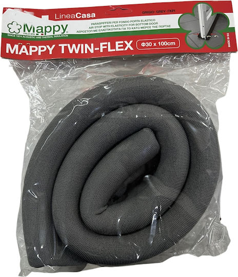 Mappy Doppelter Zugluftstopper Tür in Gray Farbe 30cm