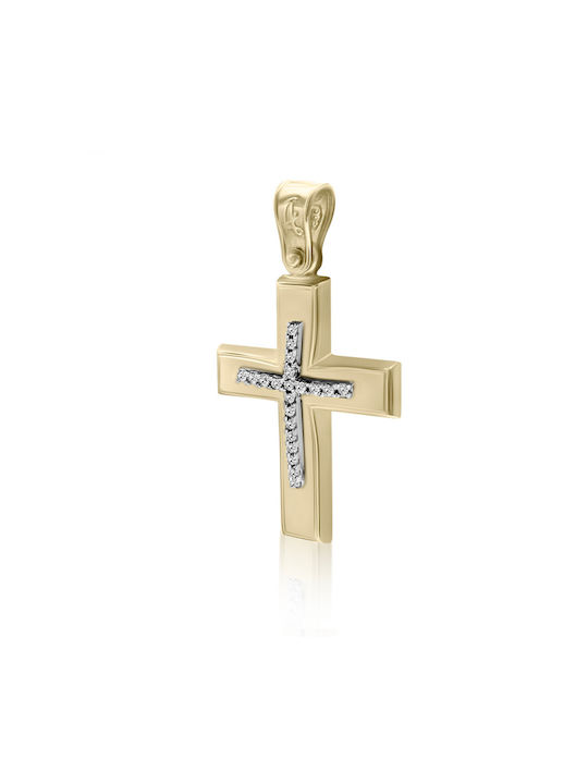 Chrilia Gold Kreuz 14K