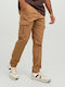 Jack & Jones Trousers Cargo Elastic in Slim Fit Otter