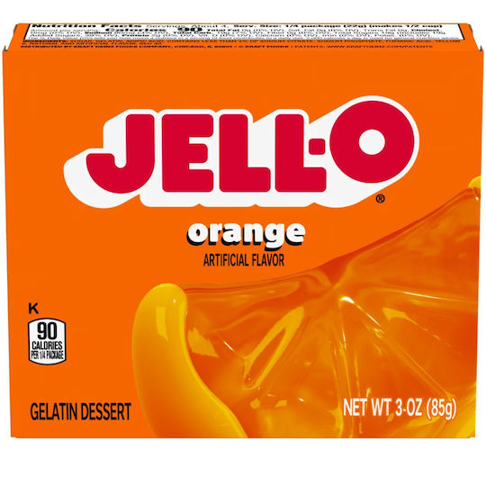 Jell-O Mix for Zele with Flavor Orange 85gr