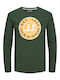 Jack & Jones Men's Long Sleeve Blouse Green