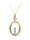Ortaxidis Charm Monogramm "I" aus Gold 14K mit Zirkon