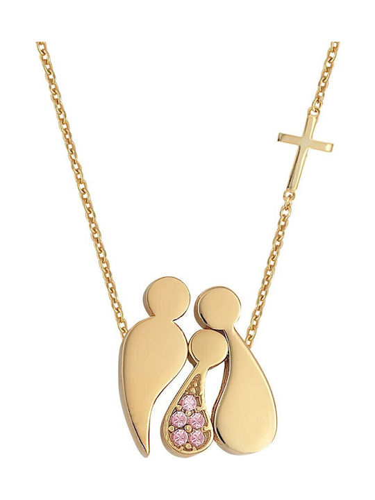 Verorama Necklace Family In Gold Plated Silver ...